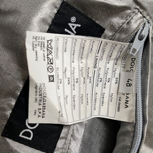 Dolce and Gabbana Mens Quilted Coat Size 48 in mint condition! Flawless - Picture 4 of 9